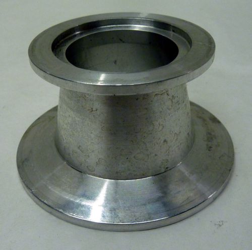 Aluminum klein kf50 to kf40 flange reducer adapter feedthrough vacuum fitting for sale
