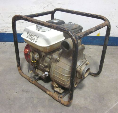 Abs honda gx 4-hp 4094ca 2&#034; gas-engine portable trash pump max-head 115&#039; for sale
