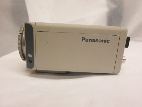 Panasonic wv-bp134 cctv closed circuit security camera, b&amp;w no lens for sale