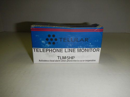 TELLULAR TLM-5HP TELEPHONE LINE CUT MONITOR  ***NEW IN BOX***