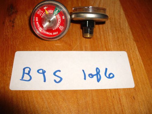 Fire extinguisher pressure gauge ~ 195 lb. dry chemical  ~ 300 psi ~ new ~ for sale