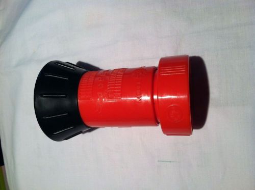 RED 1-1/2&#034; NST POLY FIRE HOSE NOZZLE FIREHOSE NOZZLE FIREHOSE T