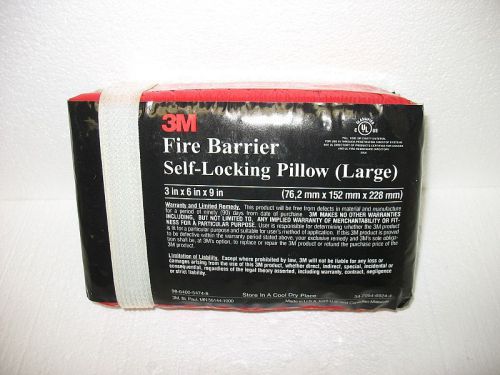 Case of 20 3m self-locking fire barrier pillows slp large 3&#034; x 6&#034; x 9&#034; new for sale