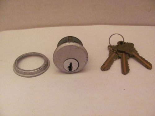 USED - MORTISE CYLINDER / (Length - 1&#034; / Keyway - Schlage (SC1) / Finish - 26D)