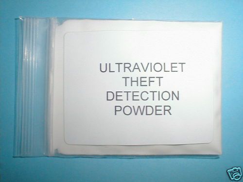 Ultraviolet thief theft detection fingerprint powder for sale