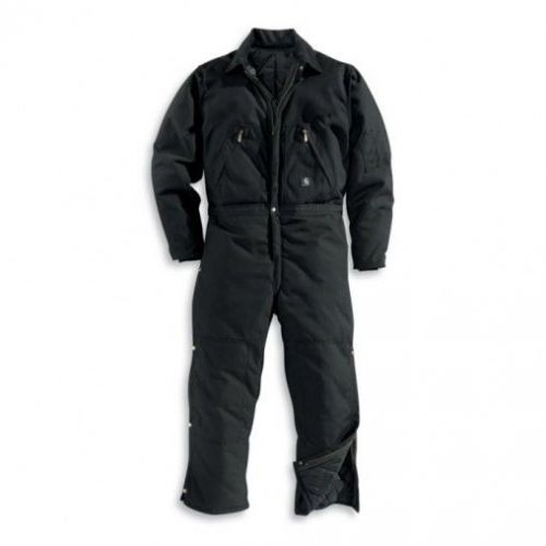 CARHARTT X06 Arctic Quilt Lined Coveralls, 38-Regular, Black,