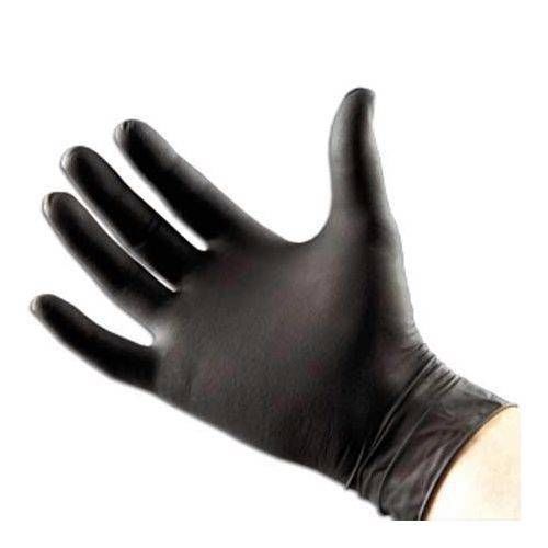 Black armor nitrile case 1000 disposable glove powder free mechanics hvac tattoo for sale