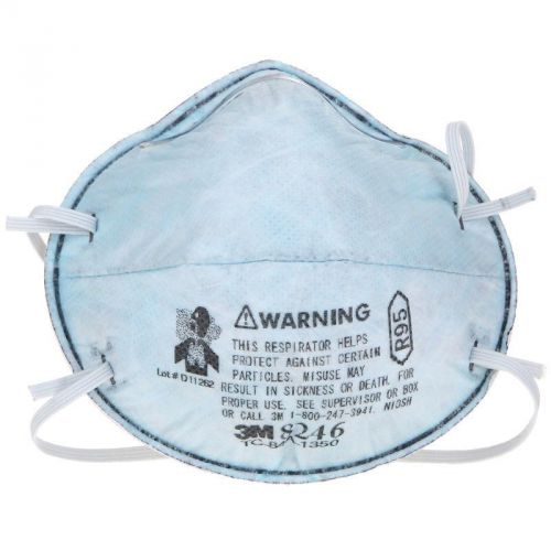 3m 8246 particulate respirator, r95, nuisance level acid gas relief - 10 masks for sale