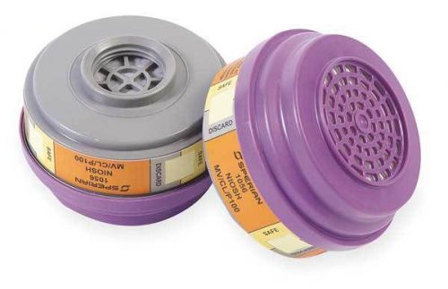Sperian S-Series P100 Reusable Respirator Combination Cartridge/Filter