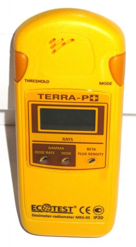TERRA-P+ Dosimeter-radiometer MKS-05 for household use English version