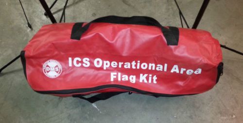 Disaster Management Systems ICS Operational Area Command Flag Kit