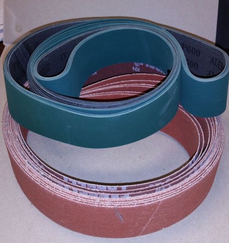 2 x 72 Ceramic and J-Flex Sanding Belt multi Pack 6 ceramic belts 6 J-Flex belts