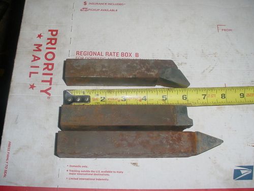 LOT OF 3 Lathe mill tool bits cutters machine machinist tooling Carbide