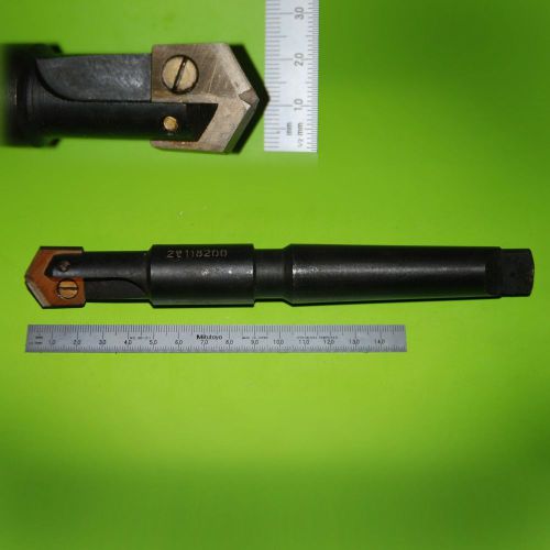 Spade drill mt3 (morse taper 3) d=24mm / wendeplatten vollbohrer morsekegel mk3 for sale