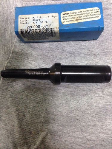 Amec 22000s-075f #0 t-a coolant spade drill holder, sht 3/4&#034; ss fl , ( allied ) for sale