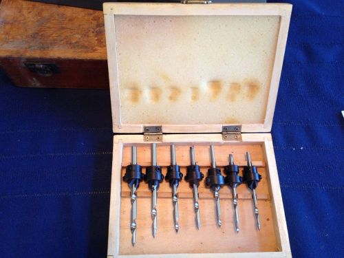 HSS TAPERED DRILL, COUNTERSINK / BORE AND STOP COLLAR SET - 21 PIECE SET