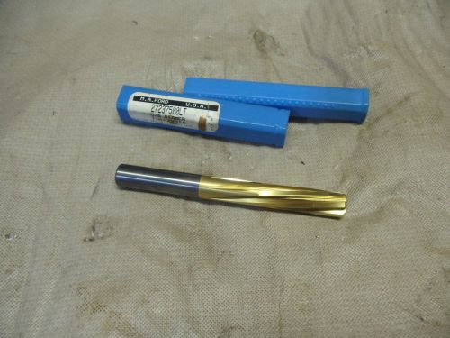 NEW M.A. FORD CARBIDE REAMER 3/8&#034; #27237500LT TIN COATED
