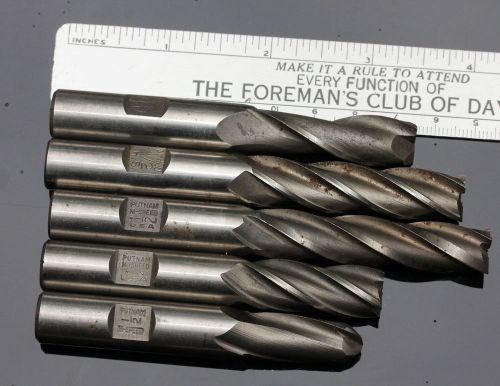 #8  5 various end mill taps putnam ampco machine shop see photos for sale