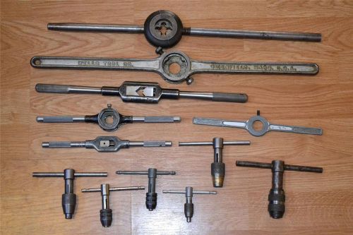Huge lot - tap and die wrenches and handles for sale