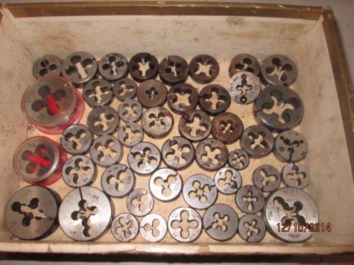 MACHINIST TOOLS LATHE MILL Lot of Machinist Die s for Tapping Threading