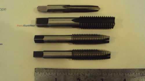 4 morse usa  bolt taps , machinist lot tools, lathe, mill, metalworking tools for sale