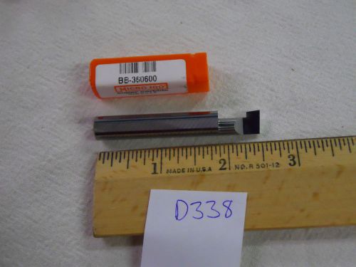 1 new micro 100 solid carbide boring bar.   bb-360600 {d338} for sale