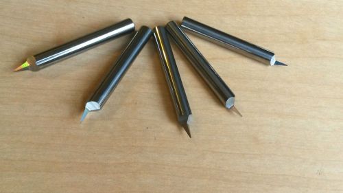 5 pc solid carbide 6 mm x 50 mm engraver for sale
