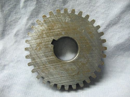 South bend metal lathe - change gear - 32t - 32k32n1 - sb 9&#034; or sb 10k (1 of 2) for sale