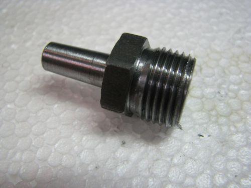 3/4-16 to Morse taper #0 (hex/aluminum) for Sherline lathe - from LatheCity