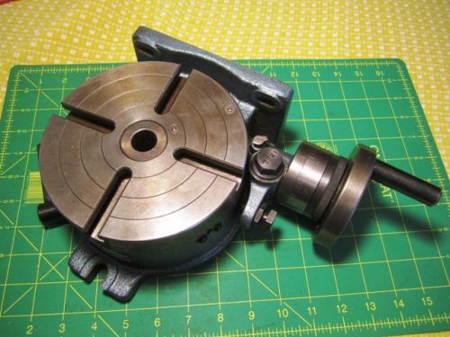 Yuasa 6&#039;&#039; rotary table 550-046 horizontal or vertical fits bridgeport for sale