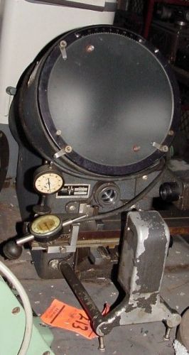 10&#034;  12 micro-vu 409 optical comparator, bench top for sale