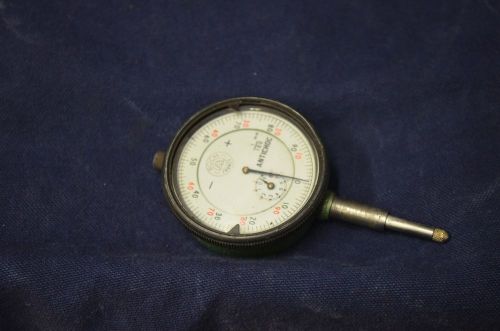 ROCH Dial Indicator .01 mm x 10mm travel  ANTICHOC Made in France