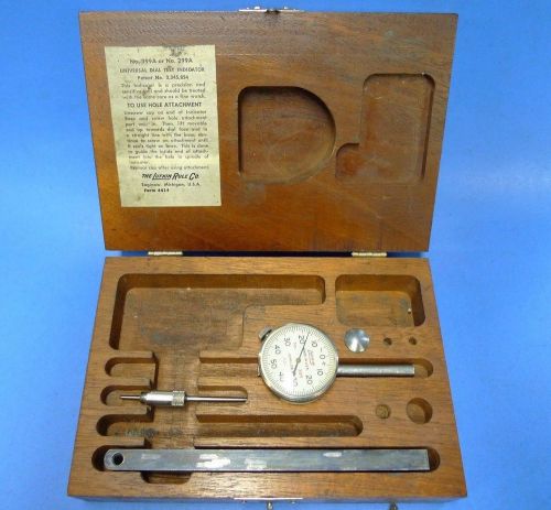 LUFKIN No. 399A DIAL TEST INDICATOR .001&#034; IN BOX machinist tools *3