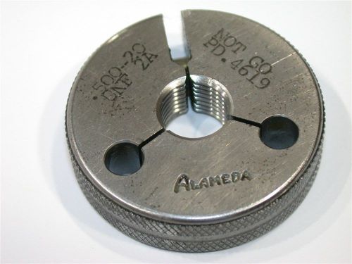 Alameda no go thread ring gage 1/2&#034;-20-unf-2a for sale