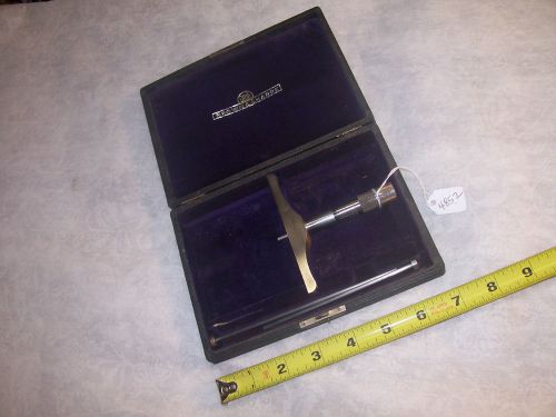 Depth Micrometer, Vintage Brown &amp; Sharpe No. 607,Depth Micrometer, USA