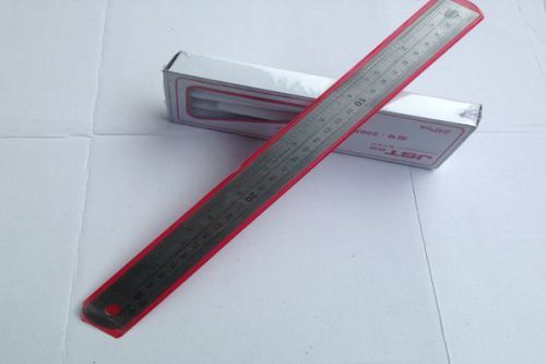 30cm stainless steel metal ruler rule precision double sided measuring tool for sale