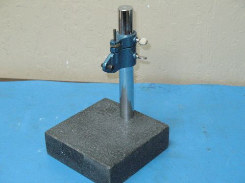 Granite surface plate 6&#034;x6&#034;x2&#034; with instrument stand for sale
