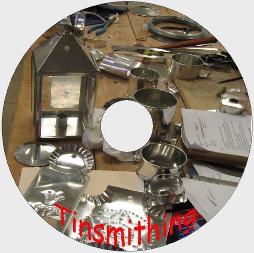44 Old Tinsmithing Sheet metal Work How 2 Books &amp; Training Manuals CD