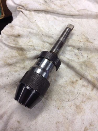 Toolmex tmx mt2 keyless drill chuck metal lathe press southbend atlas craftsman for sale