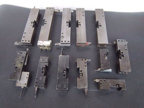 USED 12 PCS. QUICK CHANGE HOLDERS FOR KDK 100