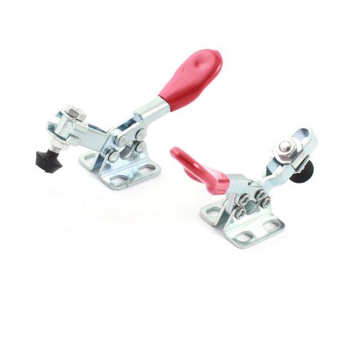 2Pcs Hand Operated Quick Holding 27Kg 60Lbs Horizontal Toggle Clamp BRH-201