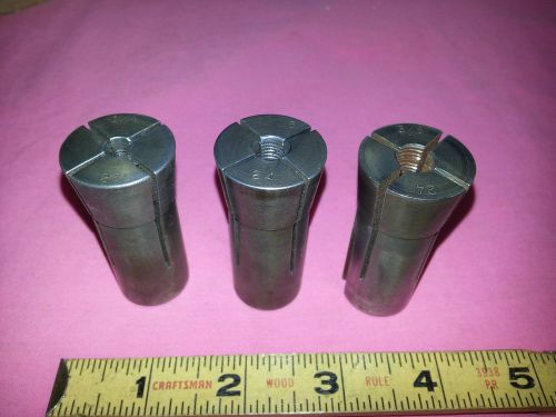 MACHINIST&#039;S THREADED END LATHE HARDINGE INDEXING COLLET S ? LIKE R8 SMALLER R8