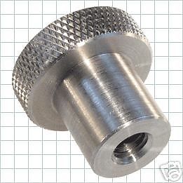 Carr lane knurled hand knob cl-16312 stainless   5pc&#039;s for sale