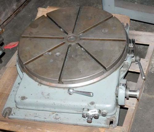 Sip type pd-5 jig bore rotary table 23 inch (inv.14589) for sale