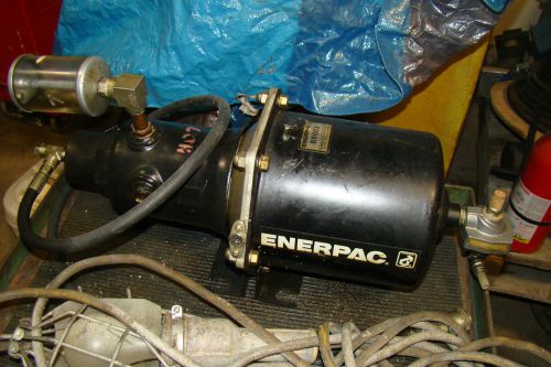 USED ENERPAC AIR OVER HYDRAULIC BOOSTER B5003