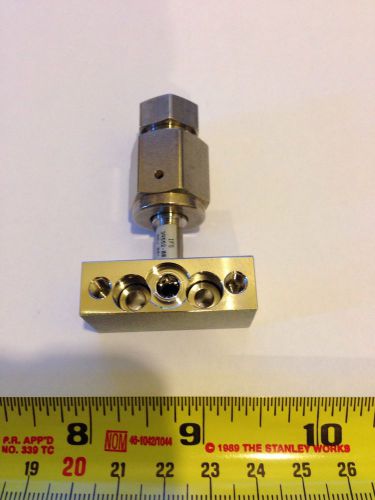 Swagelok Gasline with Surface Mount valve manifold. 316L. 1/4&#034;