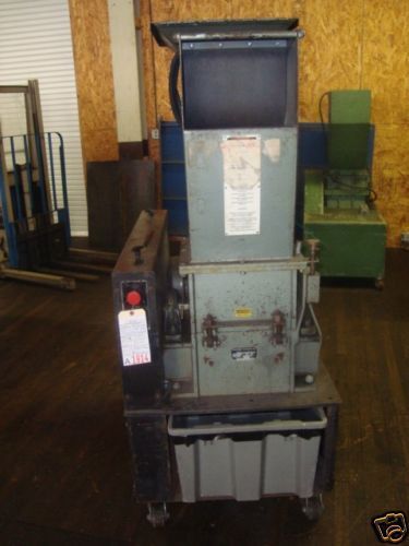 Polymer systems plastic granulator 7.5hp mint for sale