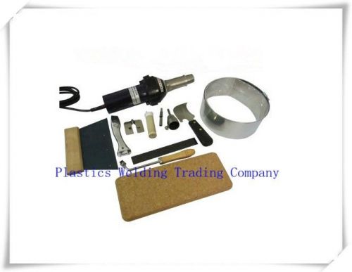 13free gift 230v 1600w hot air plastic welder gun welding heat gun rod for sale