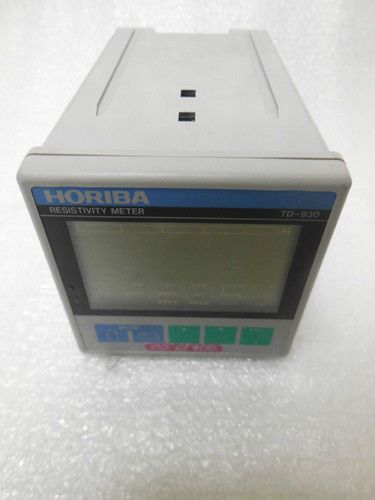 HORIBA RESISTIVITY METER TD-930