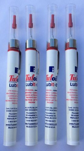 Tufoil Lubit-8 pack of 4 precision needlepoint lubricant oil